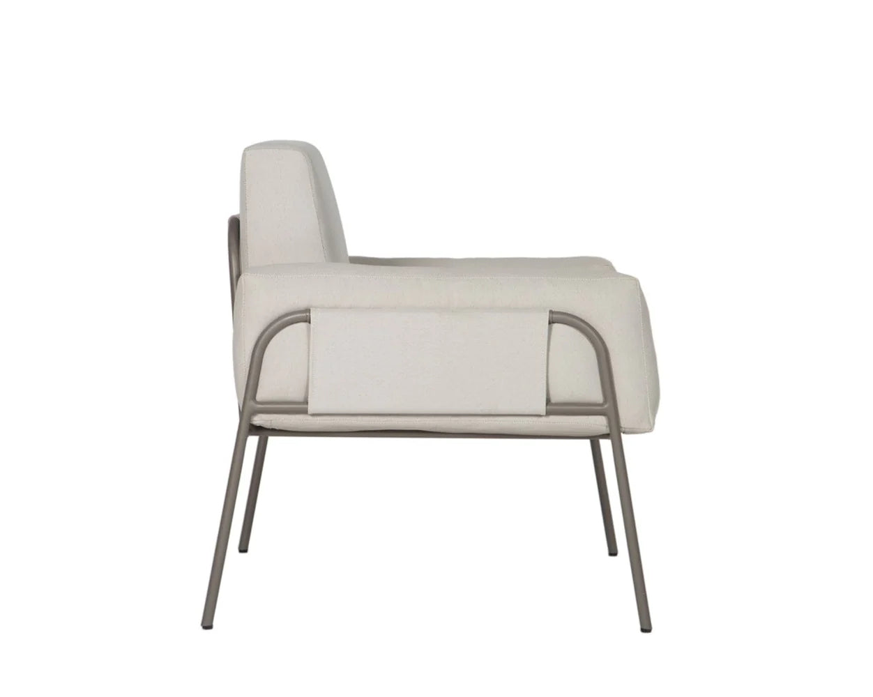 Granada Lounge Chair - Palazzo Cream - Grey  (Patio/Outdoor)
