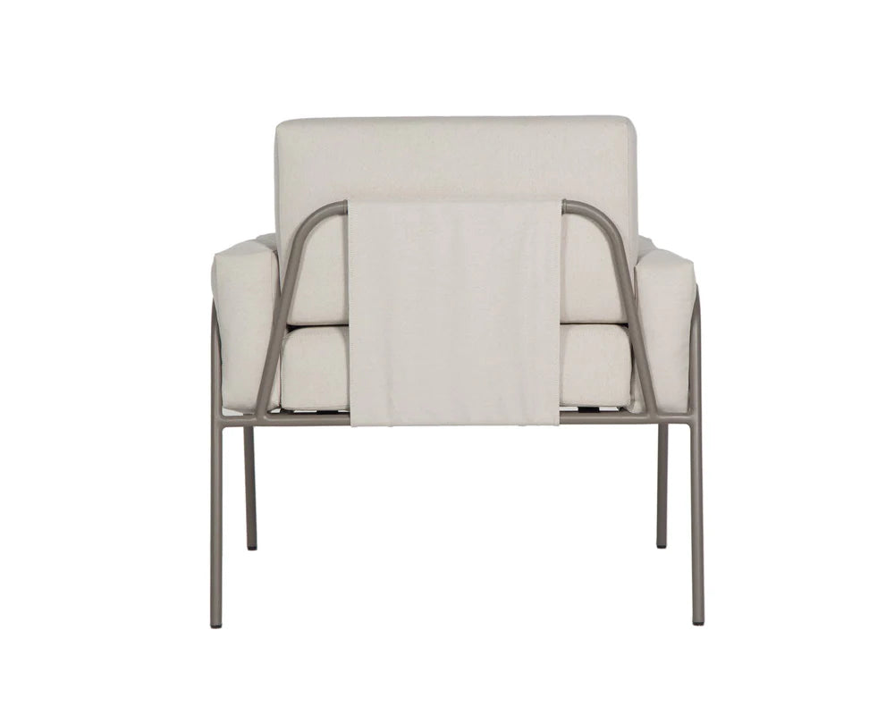 Granada Lounge Chair - Palazzo Cream - Grey  (Patio/Outdoor)