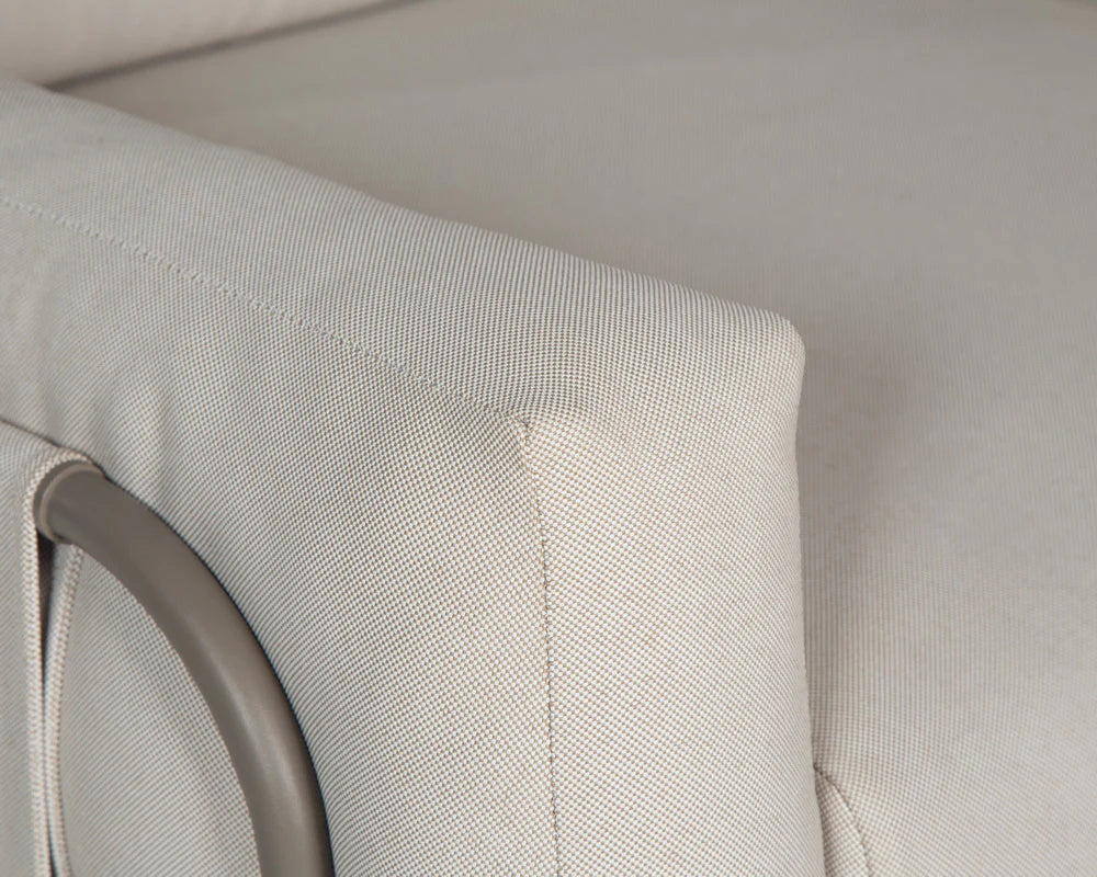 Granada Lounge Chair - Palazzo Cream - Grey (Patio/Outdoor)