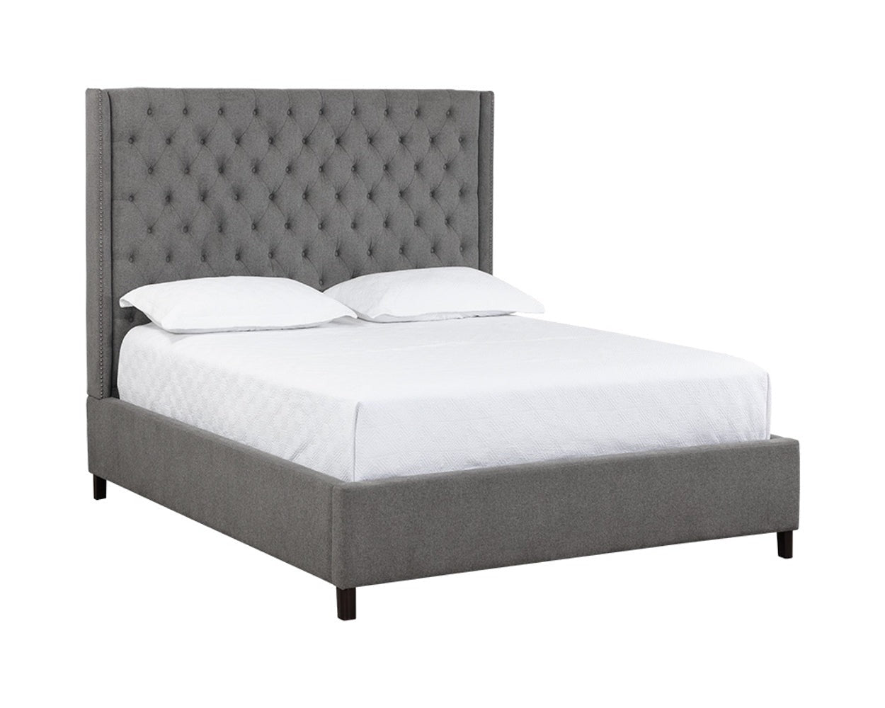 Devon Bed - Queen - Belfast Koala Grey