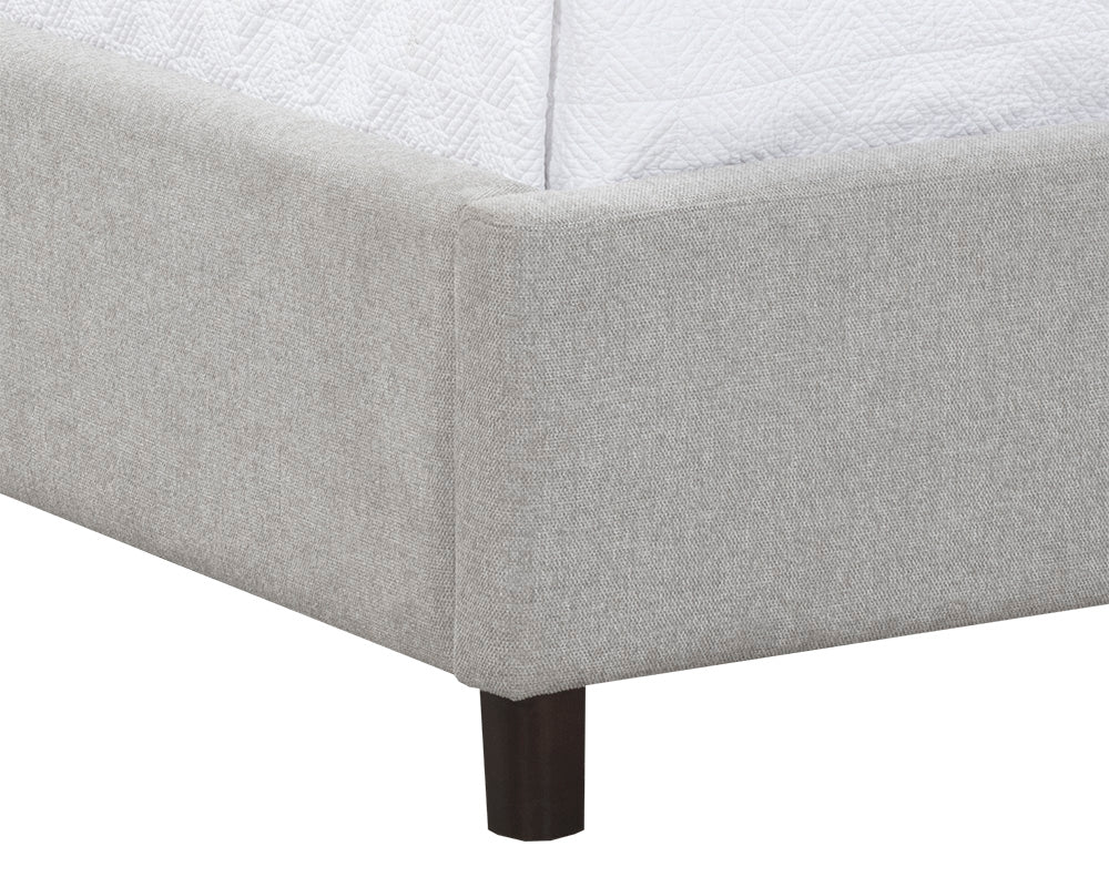 Devon Bed - Queen - Belfast Heather Grey