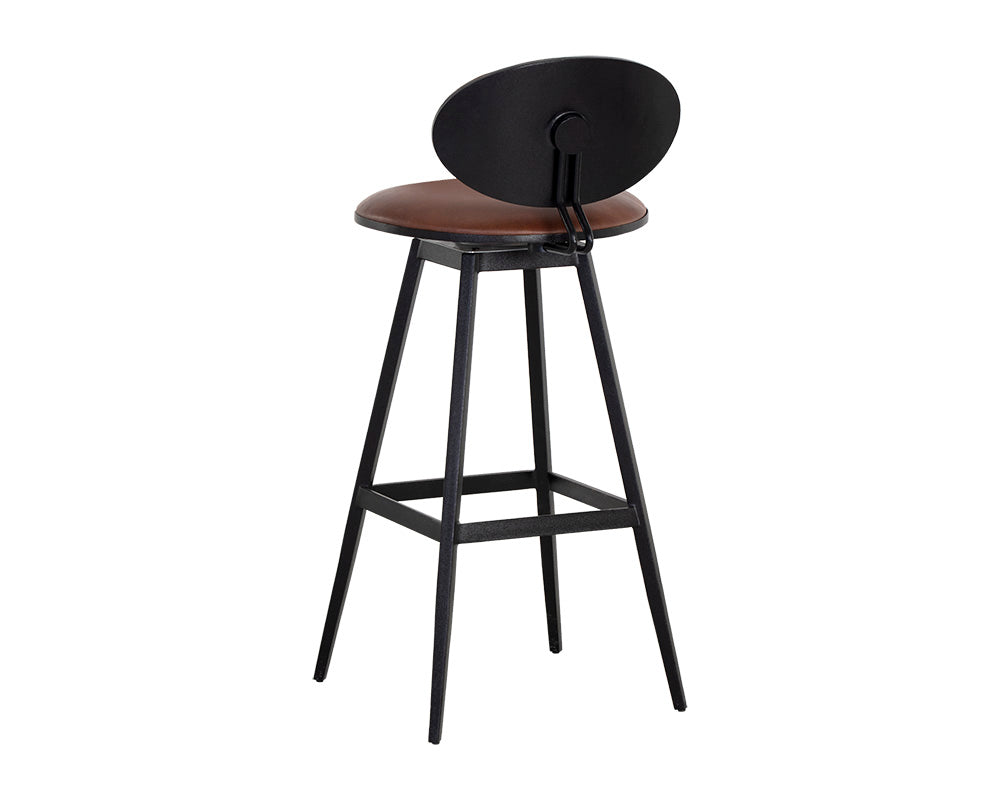 Ember Swivel Barstool - Bravo Cognac