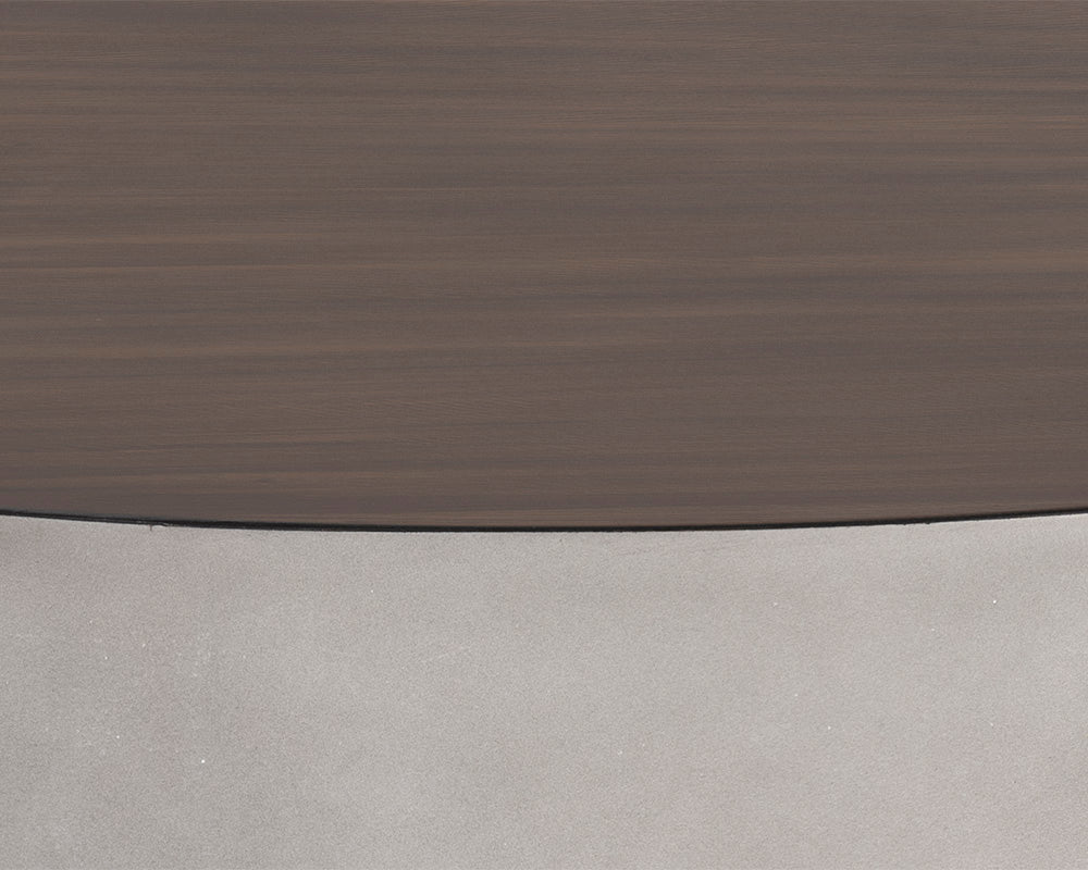Diaz Coffee Table - Grey - Wood Grain Brown