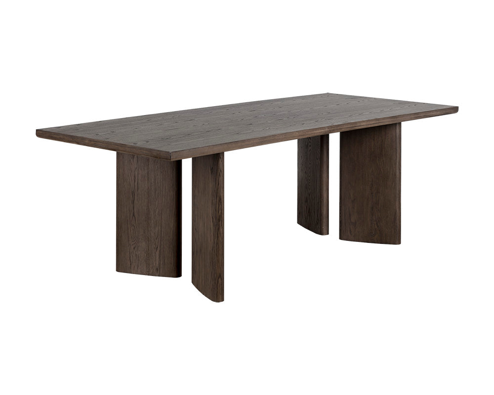 Giulietta Dining Table - Rectangular - Dark Brown - 90.5"