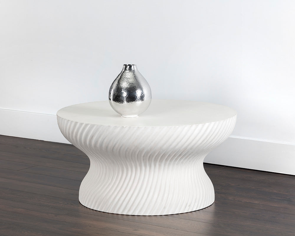 Cara Coffee Table - White