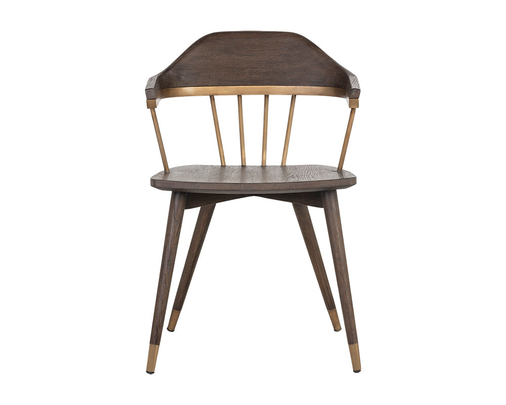 Demi Dining Chair - Dark Brown