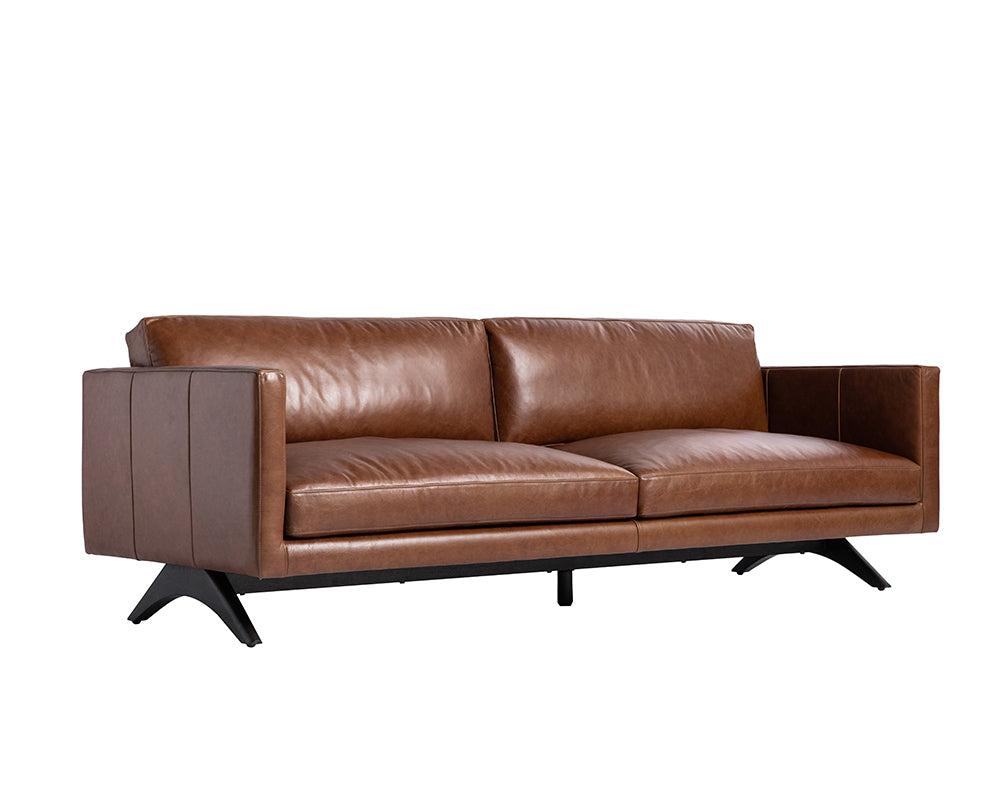 Rogers Sofa - Shalimar Tobacco Leather