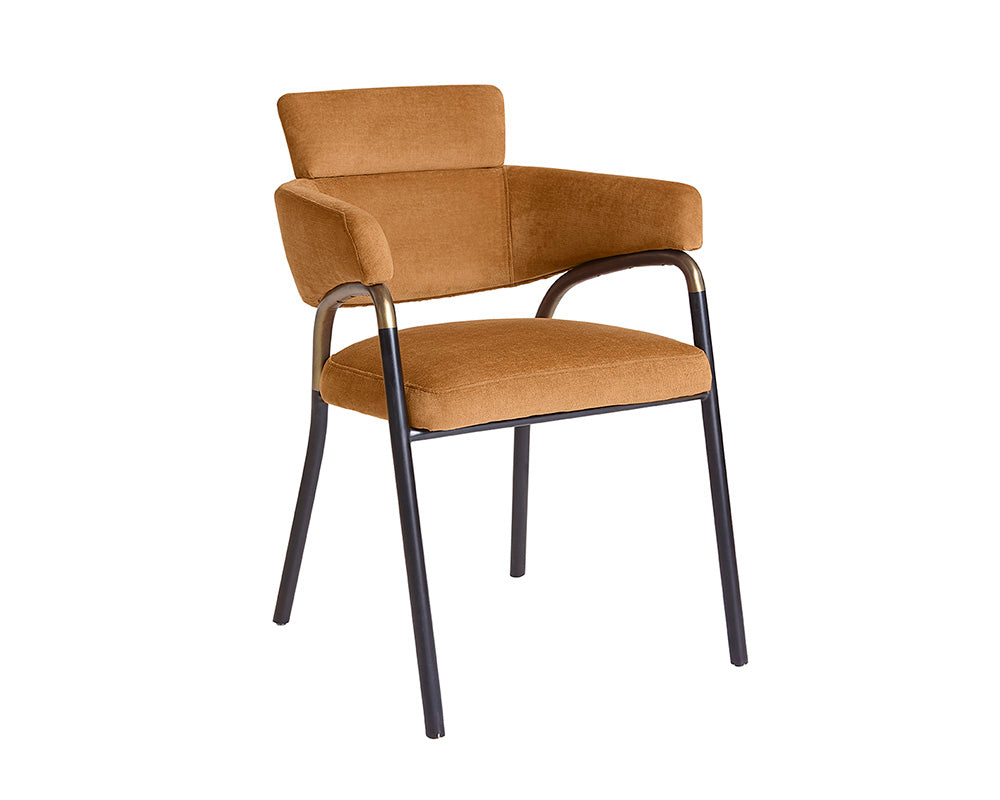 Sharqui Dining Armchair - Danny Amber