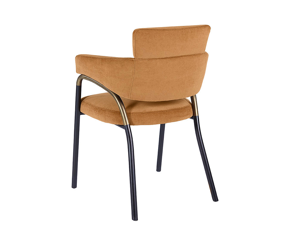 Sharqui Dining Armchair - Danny Amber