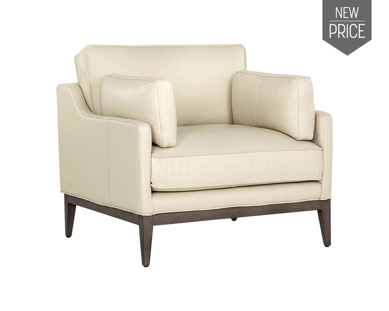 Mackenzie Armchair - Astoria Cream Leather