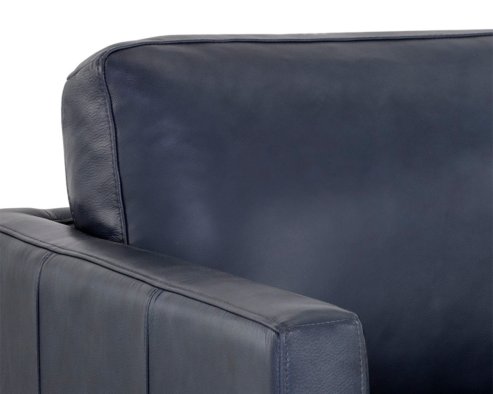 Rogers Armchair - Cortina Ink Leather