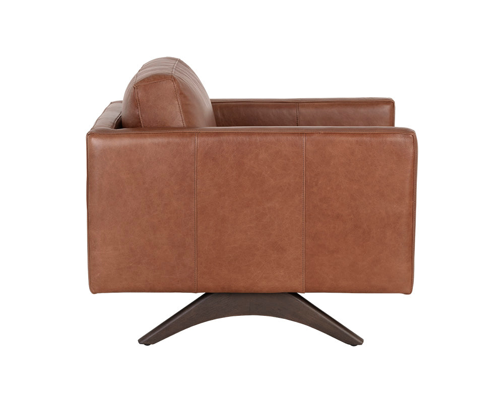 Rogers Armchair - Shalimar Tobacco Leather
