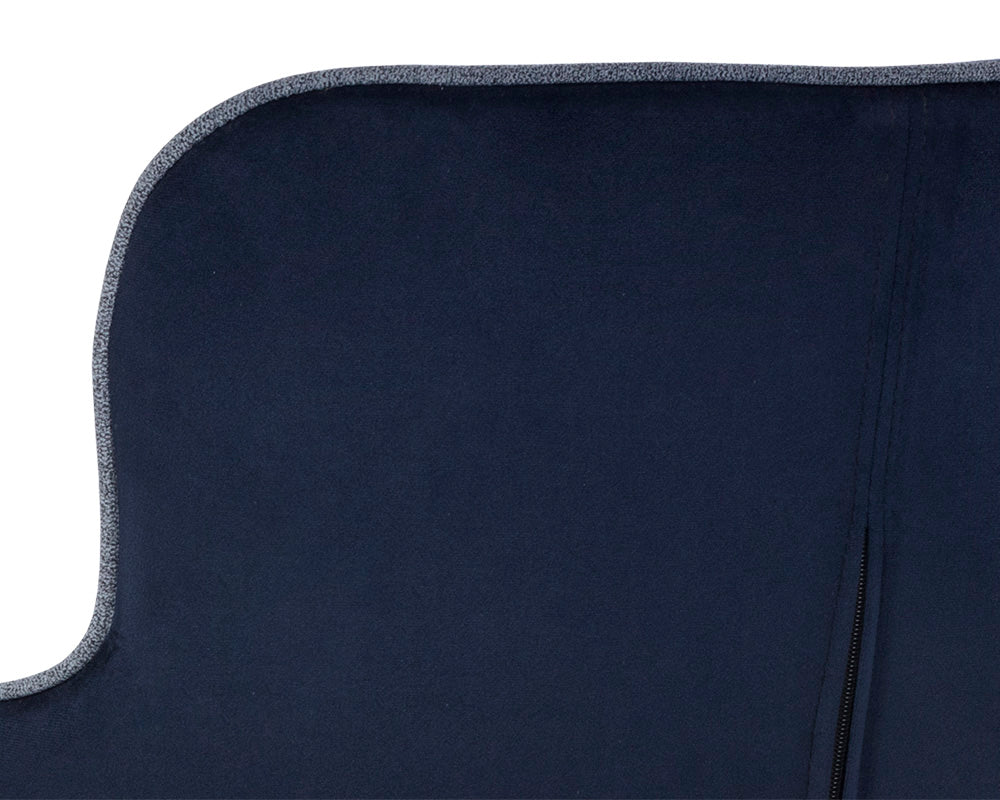 Khai Dining Armchair - Abbington Navy
