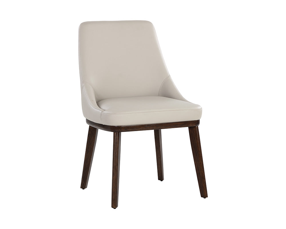 Jody Dining Chair - Linea Light Grey Leather