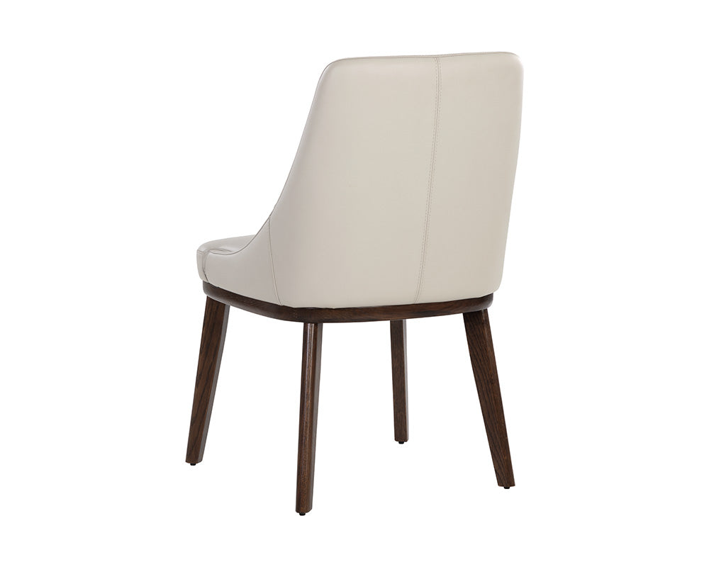 Jody Dining Chair - Linea Light Grey Leather