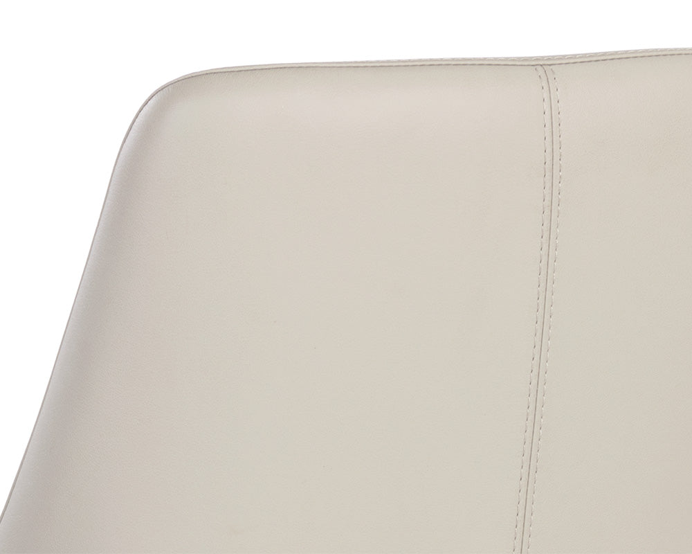Jody Dining Chair - Linea Light Grey Leather
