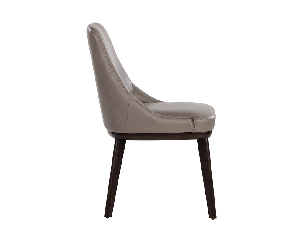 Jody Dining Chair - Alpine Grey Leather