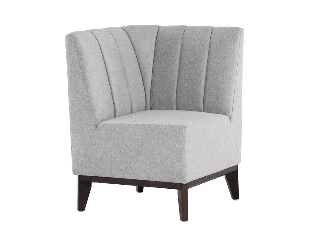 Kosovo Modular Banquette - Corner Seat - Polo Club Stone