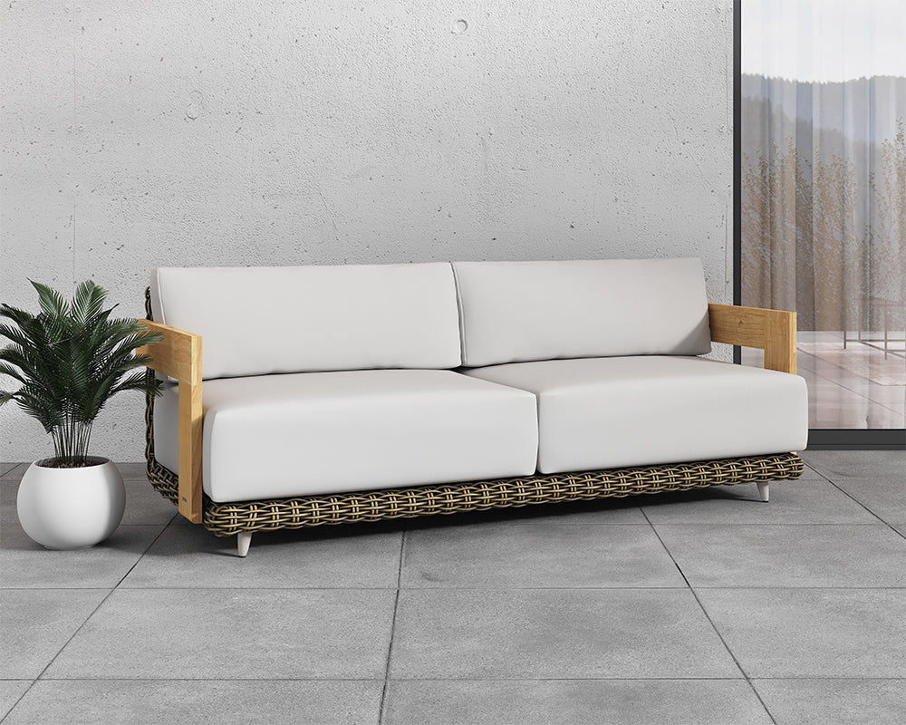 Potenza Sofa - Palazzo Cream (Patio/Outdoor)