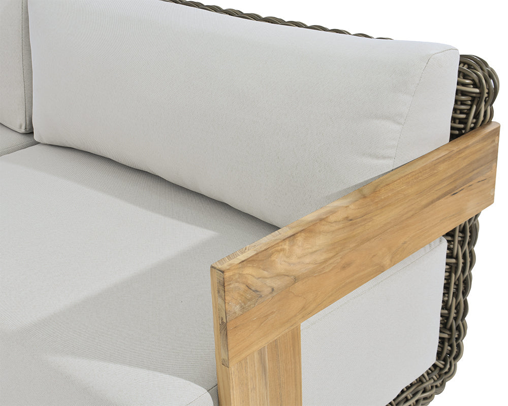 Potenza Sofa - Palazzo Cream (Patio/Outdoor)