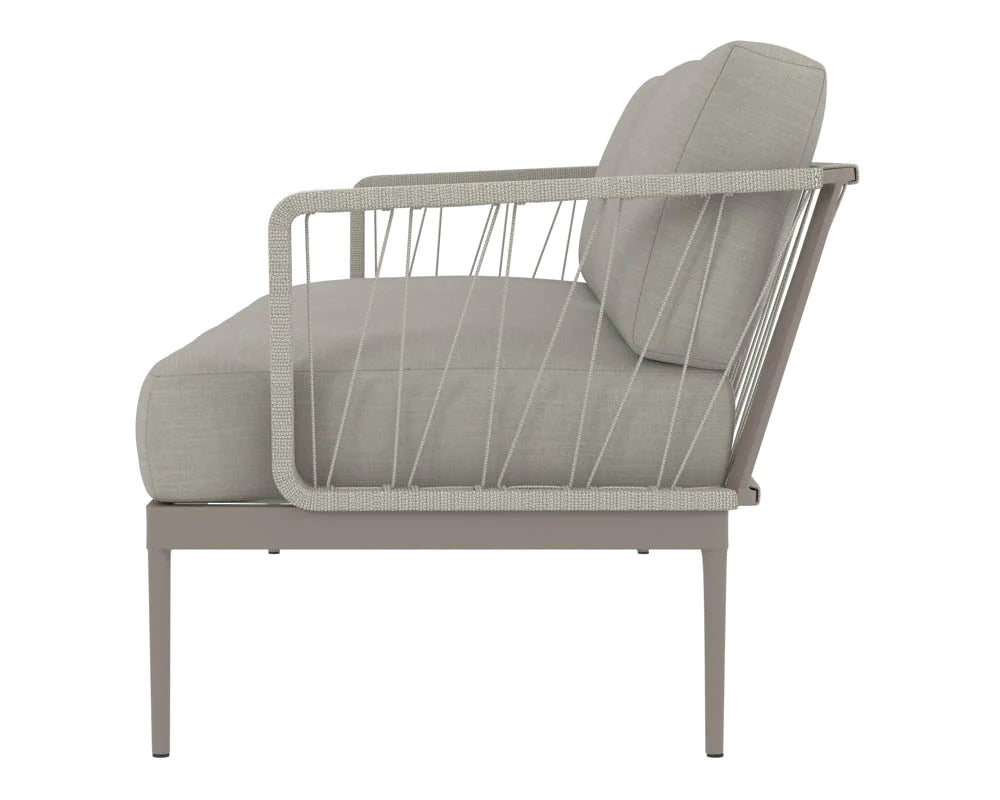 Catania Sofa - Palazzo Taupe - Grey (Patio/Outdoor)