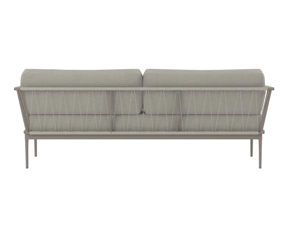 Catania Sofa - Palazzo Taupe - Grey (Patio/Outdoor)