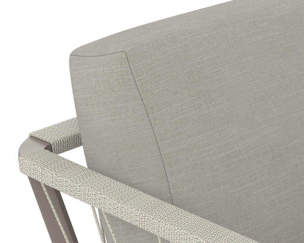 Catania Sofa - Palazzo Taupe - Grey (Patio/Outdoor)