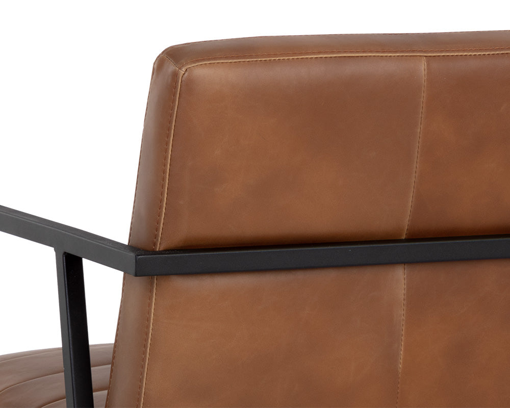 Spyros Dining Armchair - Tobacco Tan