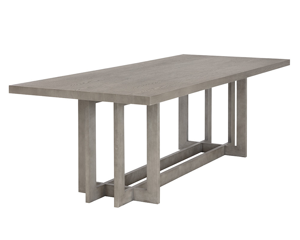 Disera Dining Table - Ash Grey - 96"