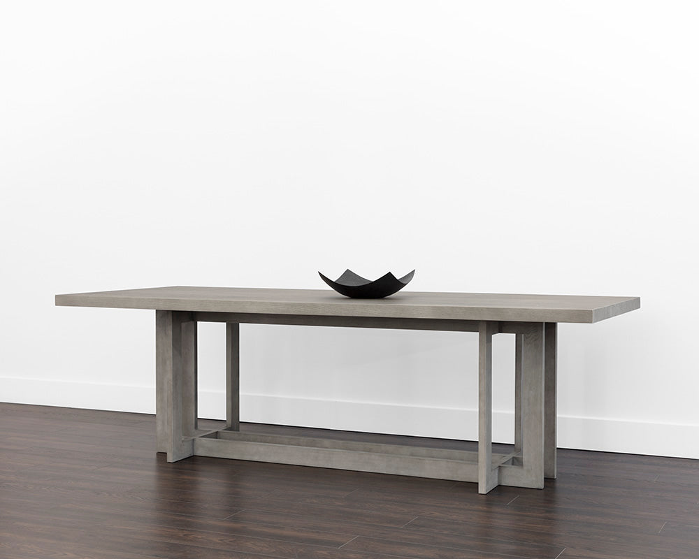 Disera Dining Table - Ash Grey - 96"