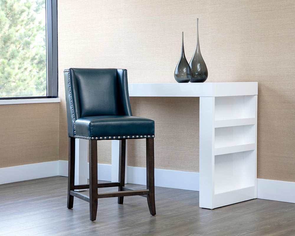 Joan Counter Stool - Cantina Petrol