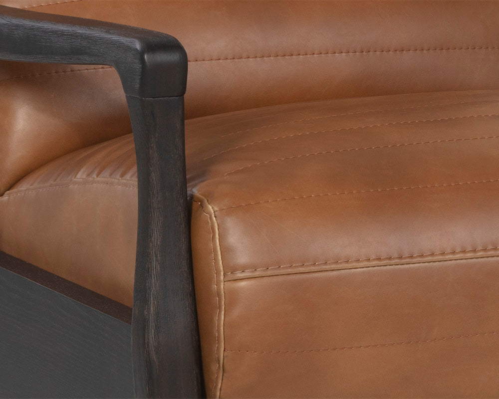 Tariq Recliner - Tobacco Tan
