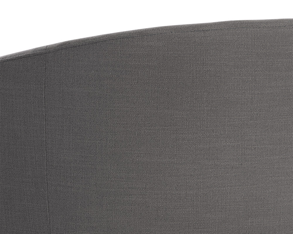 Walsh Swivel Lounge Chair - Effie Smoke
