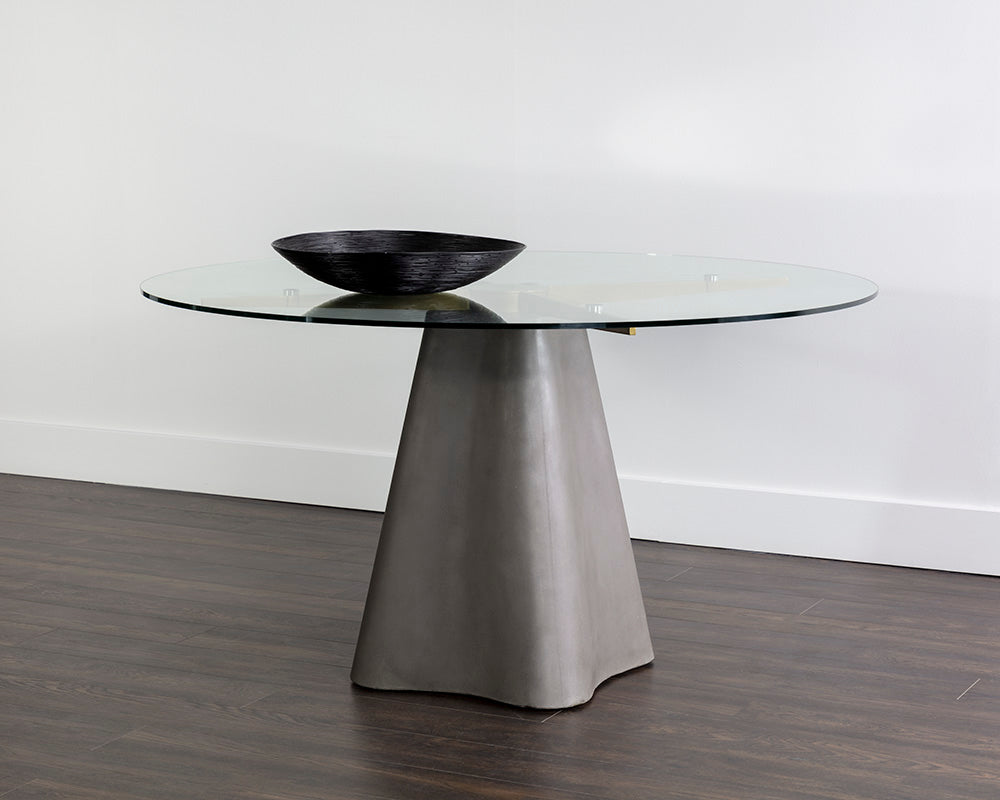 Moda Dining Table - Grey - 55"