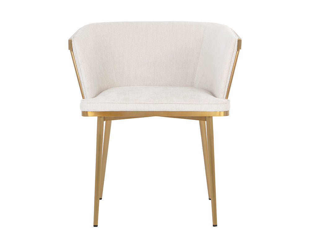 Caily Dining Armchair - Polo Club Muslin