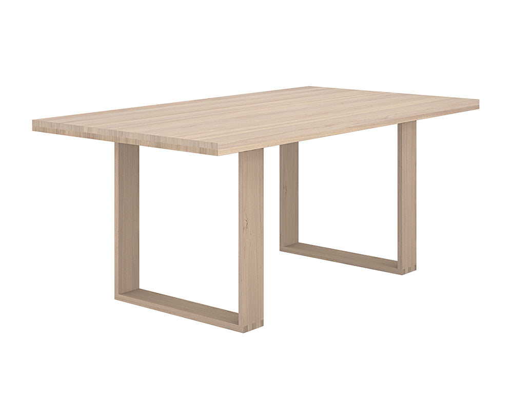 Thanus Dining Table - Light Oak - 72"