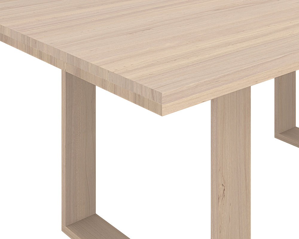 Thanus Dining Table - Light Oak - 72"