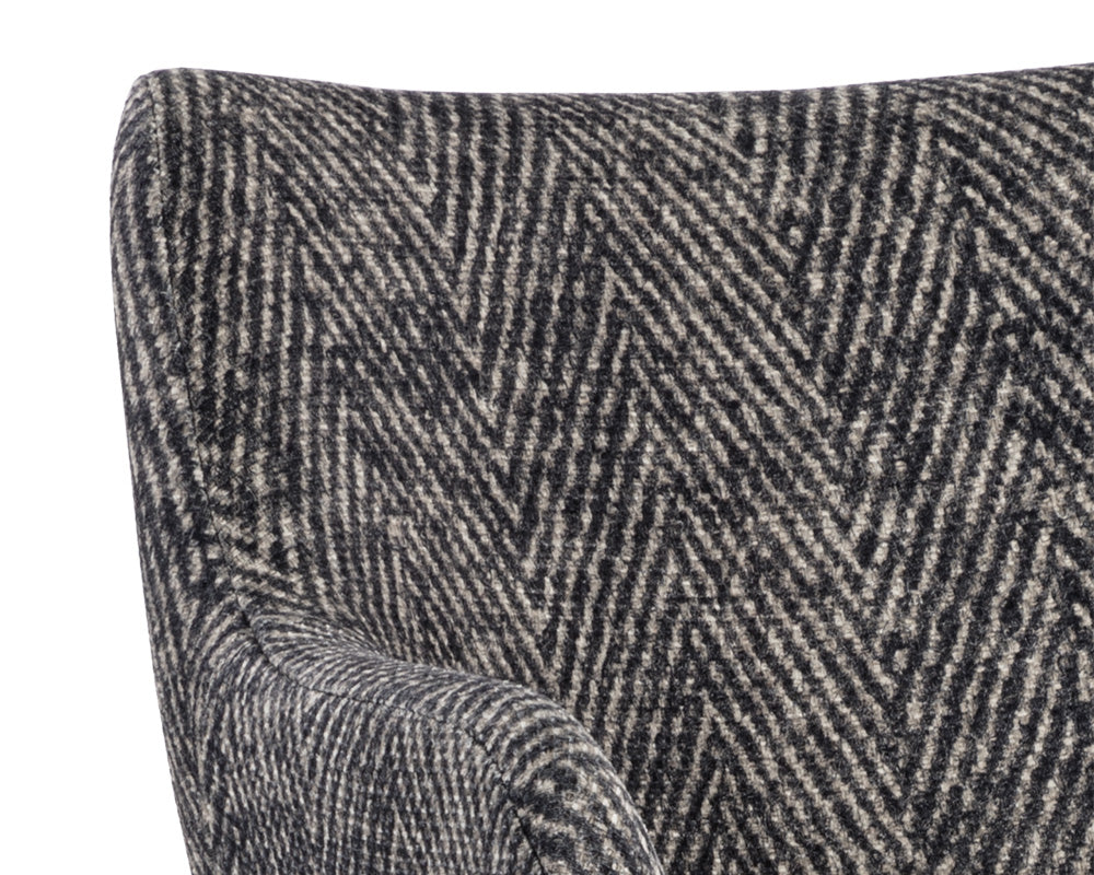 Marilyn Dining Chair - Admiral Herringbone