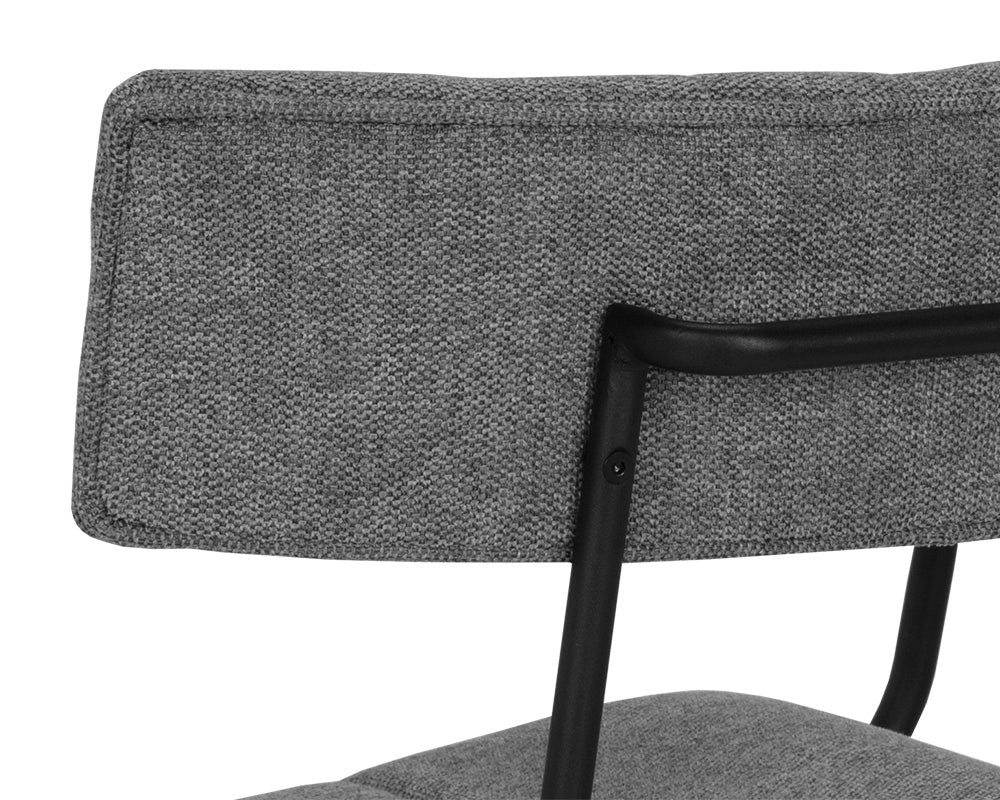 Buca Dining Armchair - Belfast Koala Grey