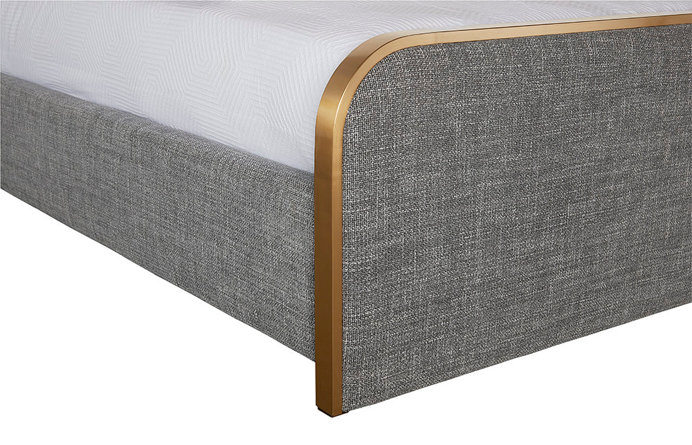 Tometi Bed - King - Chacha Grey
