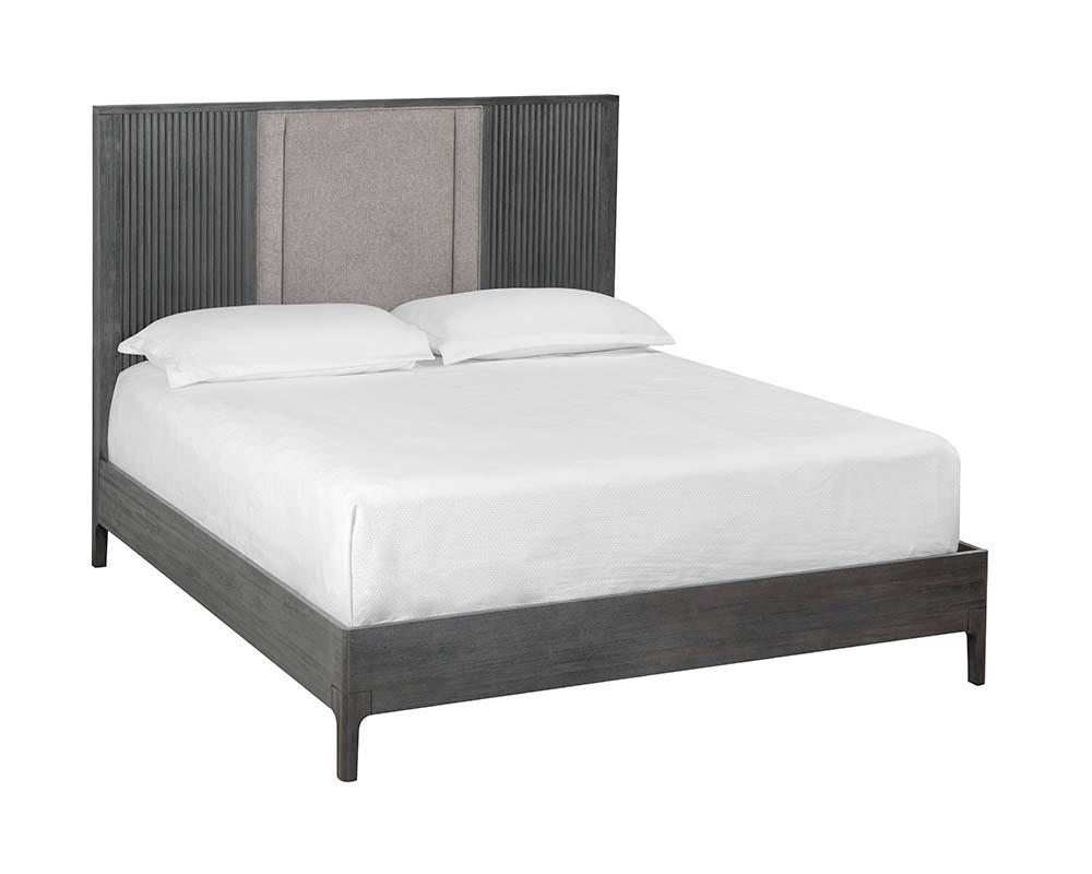 Keldon Bed - Queen - Belfast Heather Grey