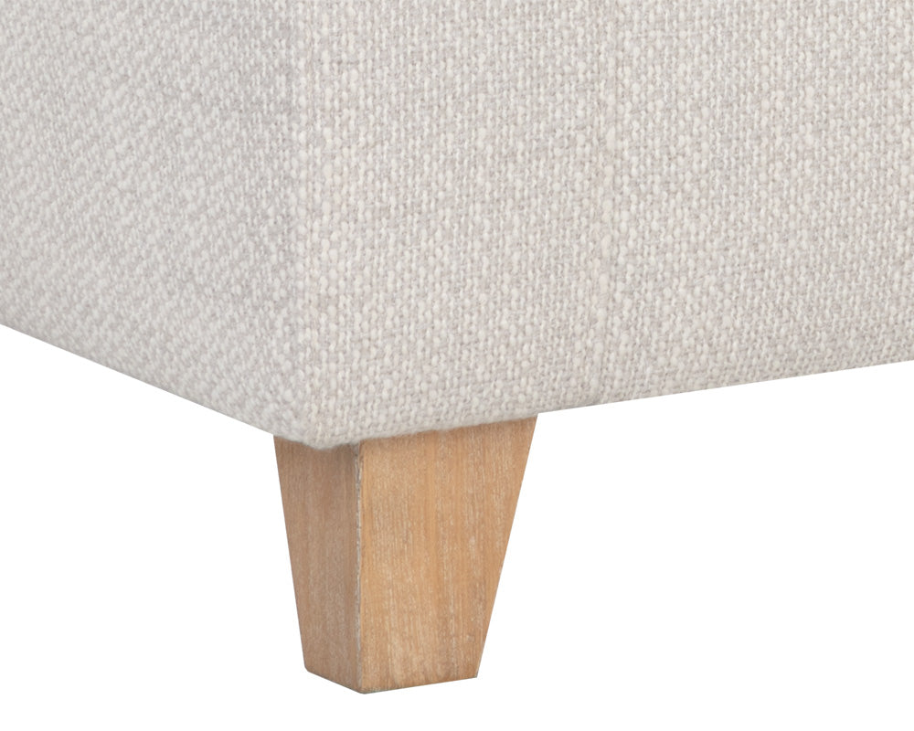 Hartley Storage Bench - Natural - Moto Stucco