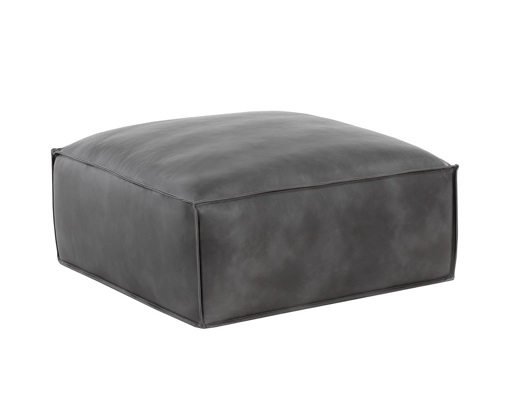 Liron Ottoman - Overcast Grey