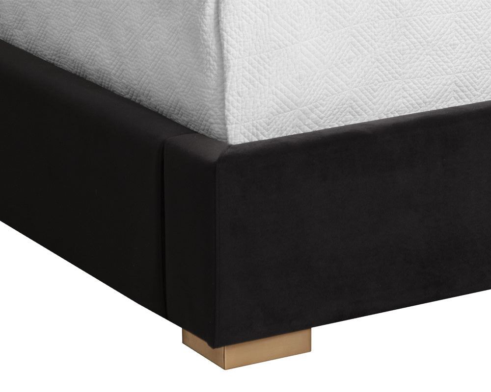 Mabel Bed - King - Abbington Charred Brown