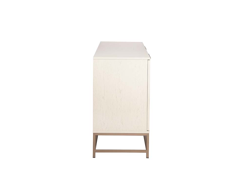 Rebel Sideboard - Large - Champagne Gold - Cream