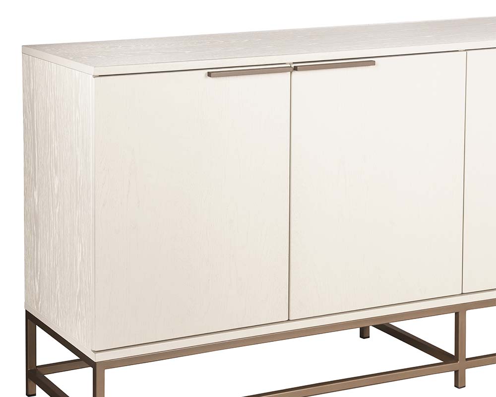 Rebel Sideboard - Large - Champagne Gold - Cream
