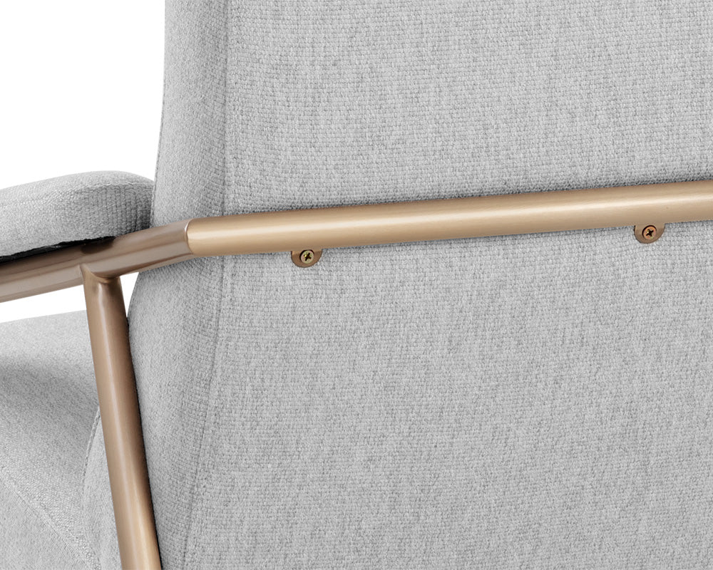 Tutti Lounge Chair - San Remo Winter Cloud