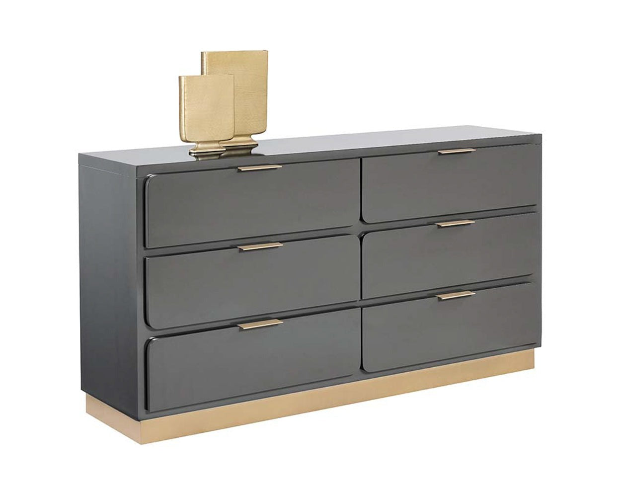 Jenkins Dresser - High Gloss Grey
