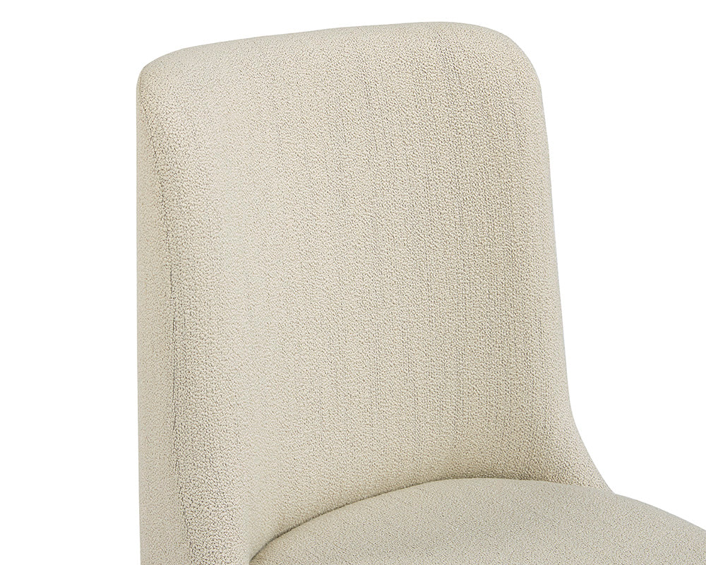 Elisa Dining Chair - light Oak - Dazzle Cream