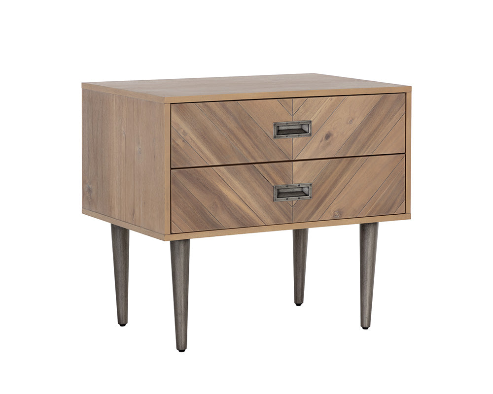 Greyson Nightstand - Light Acacia